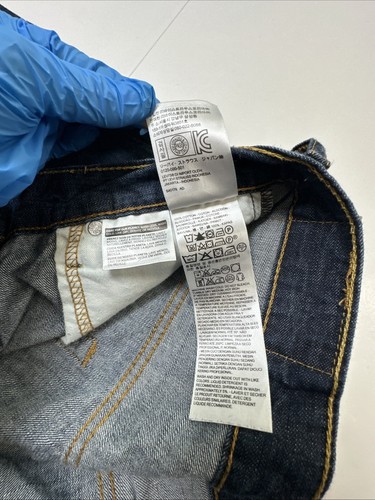 Levi 569 Men’s Jeans Straight Regular Blue 30X32 #0662 - Picture 10 of 17
