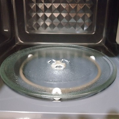 2 Pcs Drehteller Aus Glas Für Die Mikrowelle Mikrowellenring Plattenspieler