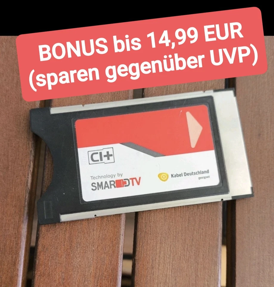 💰Original Zubehör ✅ SmarDTV Kabel CI+ Modul kein SMIT Kabel CI+ Modul