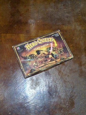 1989 Hero Quest Board Game HeroQuest Milton Bradley Box Only
