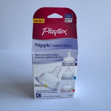 Playtex Nipple Medium Flow Variety Kit 4 Count