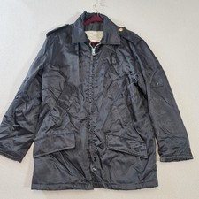 Vintage Cold Weather Parka Jacket Made in USA Military Police Style Medium