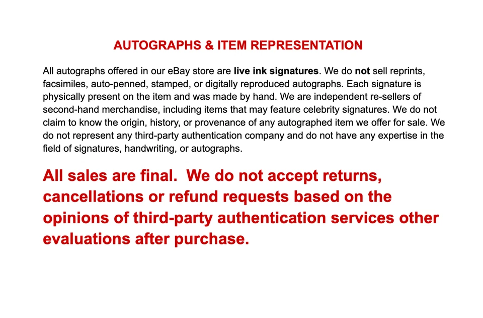 THE STROKES (Full Band x5) Hand Signed 8x10" Original Autograph: REDUCED $$ - Image 3 of 3