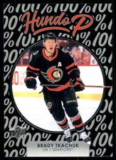 2021-22 Upper Deck Hundo P Brady Tkachuk Ottawa Senators #HP-8