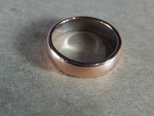 Pre-Owned Copper Band Ring Sz 8- 3/4