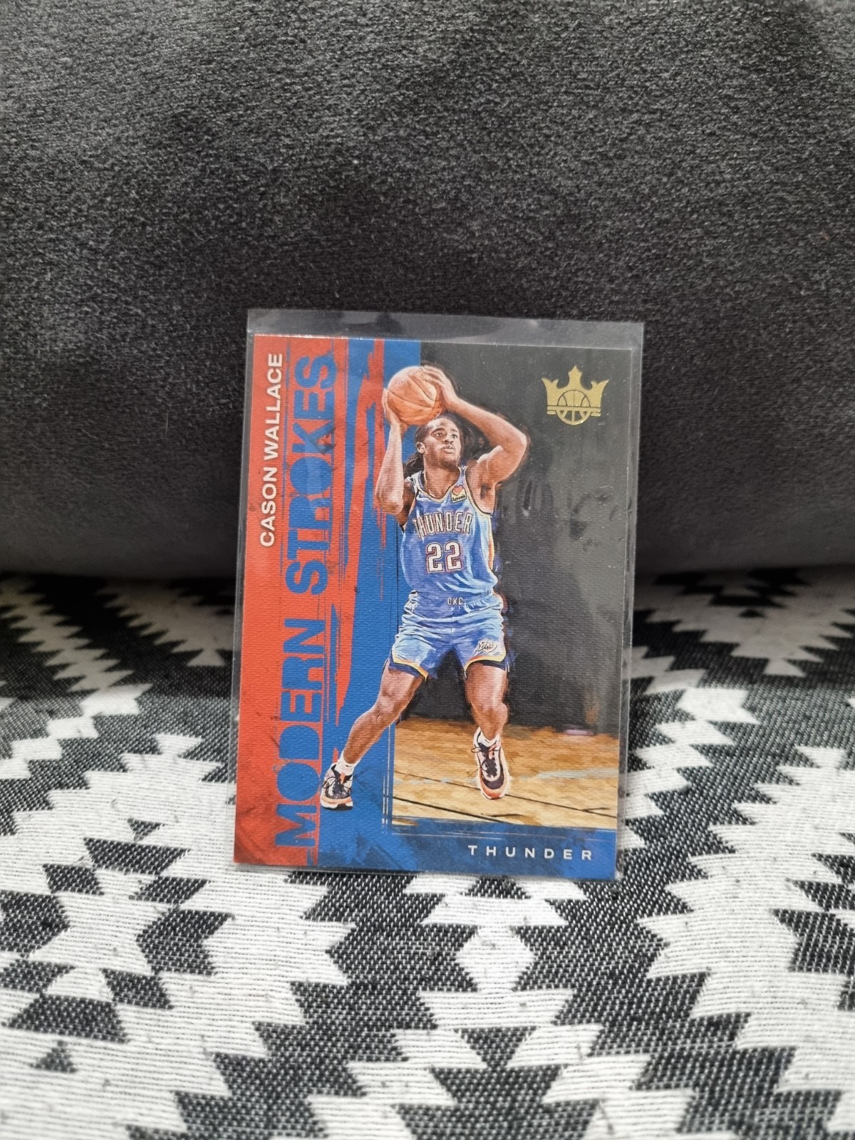 2023-24 Panini Court Kings - Modern Strokes #21 Cason Wallace (RC)