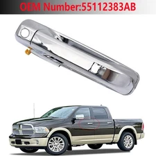 Front Left Exterior Door Handle For Ram 2015-2018 1500(submodel: Limited, Rebel)
