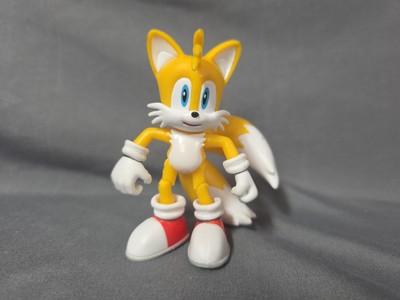Jakks  Tails 3.5'' Super Poser Articulated Legs Sonic The Hedgehog Sega