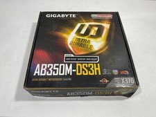 *Read Gigabyte GA-AB350M-DS3H X370 Ultra Durable Motherboard Socket AM4