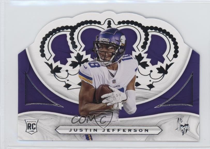 2020 Panini Chronicles Crown Royale Justin Jefferson #CR-11 Rookie RC 1kn1