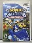 Sonic & Sega All-Stars Racing (Nintendo Wii, 2010) Complete with Manual Tested