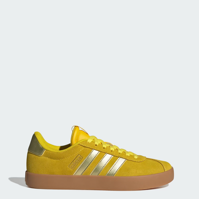 テラファイトコア　ゴールド Adidas Women's VL Court 3.0 'Yellow Gold Metallic' Shoes JP5328 | eBay