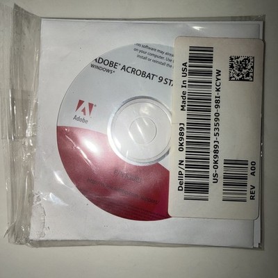 Adobe Acrobat 9 Pro for Windows Disc Only