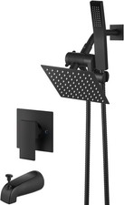 Aolemi Shower Tub Faucet Set with Handheld Spray Shower System Single Shower ...