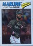 2026 Topps Heritage Otto Lopez Chrome #345 - Marlins