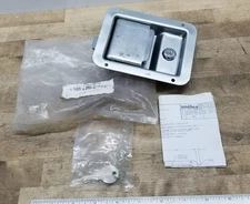 Grainger Southco 1XPC2 Keyed Paddle Latch, Zinc Plated, 5-1/2 Inches Wide