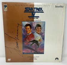 Star Trek IV the Voyage Home Laserdisc LV12883-2WS Widescreen LD WS Nimoy