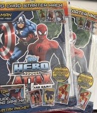 Topps Marvel Hero Attax Starter Pack Sealed Album