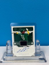 2022 National Treasures NT Materials Signatures Cristian Pache #NMS-CP /99