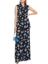 NWT Diane Von Furstenberg DVF Bernice Wrap Jumpsuit - size 2