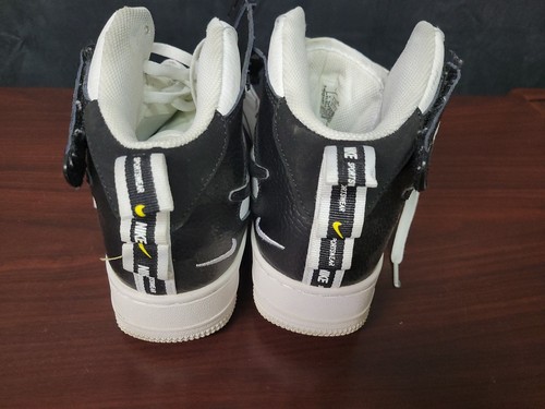 Nike Air Force 1 Mid 07 LV8, 804609-103, White/Black, Mens Basketball, Size 9 - Picture 16 of 24
