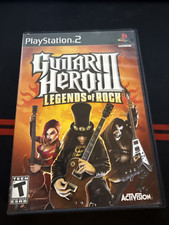 Guitar Hero III 3 Legends of Rock PS2 PlayStation 2 - Complete CIB