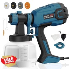 Paint Sprayer - 700W HVLP High Power Electric Spray Paint Gun with Adjustable