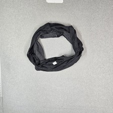 Lululemon Gray Scarf Herringbone Vinyasa Snap Infinity Logo Casual