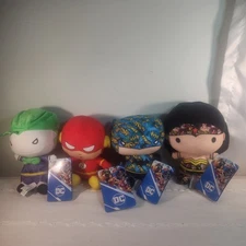 Lot of 5 DC Comics Justice League 7 Inch Plush Figures