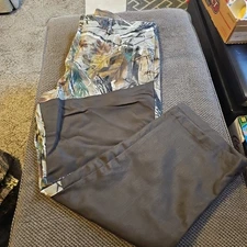 Wrangler Pro Gear Camo Hunting Pants Brush Guard Realtree Hardwood Mens 42x30