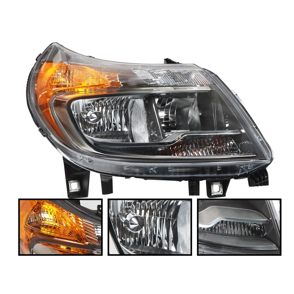 Right Passenger Side Front Headlight Lamp With DRL For 2014-2022 Ram Promaster Foto 4 de 4