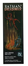 Batman/Deadman Bookmark 1996 DC Comics James Robinson