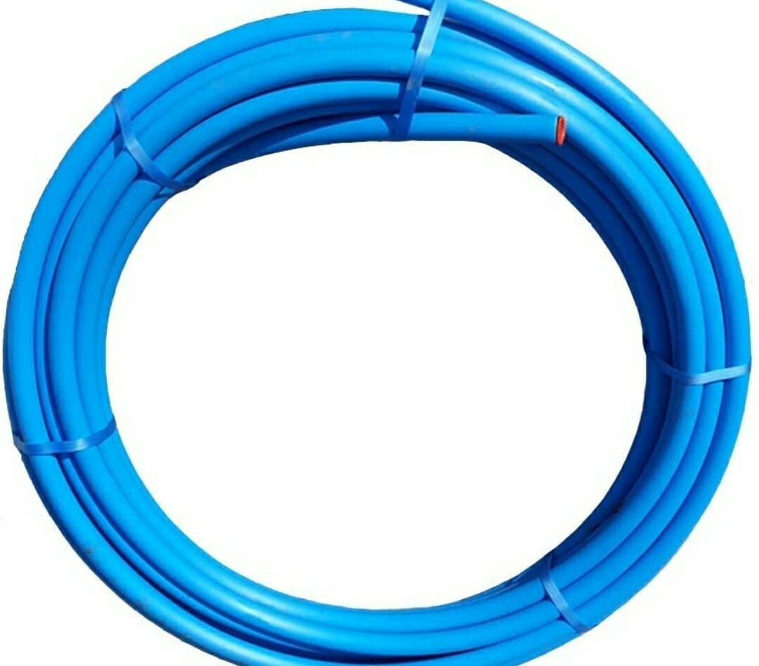 25 Metre Coil of 32mm Blue Water Mains Service MDPE Pipe 3225BU