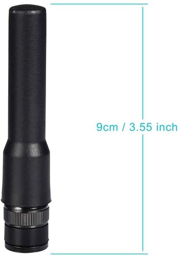 10 UHF Dual Band 144/430MHz Soft stubby Portable Handheld Radio BNC Male Antenna - Picture 3 of 11