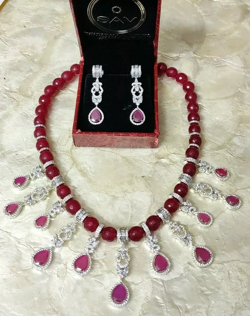 Ebay ruby deals necklace