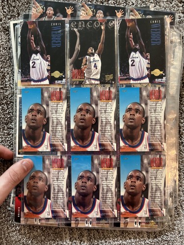 Chris Webber Rookies 26 Pages 234 CARDS - Picture 19 of 24