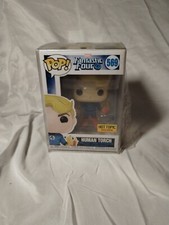 Funko Pop! Marvel #569 Fantastic Four 4 Human Torch HOT TopicW/Protector