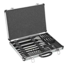 Set 15 punte e scalpelli per tassellatore DEWALT DT9679-QZ in valigia metallica