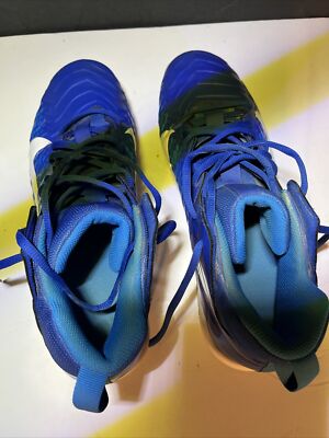 Nike Football Cleats Alpha Fast Flex Sz 12 Blue White | eBay display picture 1