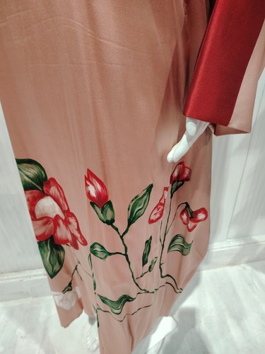 Woman Clothing Dress Couture Luxury Brand Flower Kaftan Caftan Kimono Large Size - Picture 7 of 24