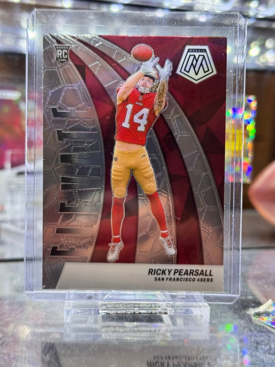 2022 Panini Mosaic 88シリ RC サイン ラーズ・ヌートバー 2024 PANINI MOSAIC #8 RICKY PEARSALL ROOKIE ELEVATE 49ERS RC