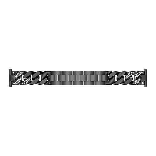 Correa de reloj Bling para Fitbit Sense Versa 4 3 / Sense 2 correa de muñeca de acero inoxidable - Imagen 5 de 16