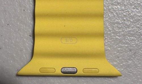 Apple Ocean Band for Watch Ultra/Ultra 2 One Size (49mm) Yellow - Zdjęcie 7 z 7