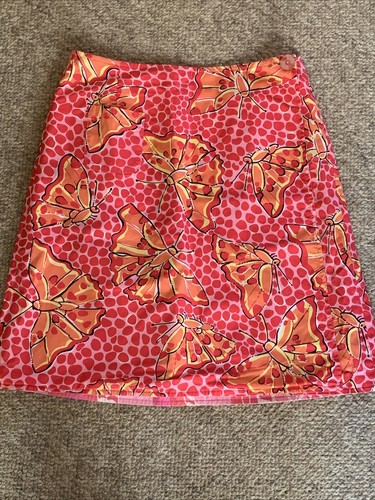 Jupe Portefeuille Lilly Pulitzer Kaylie - Taille 10P, Rose Vif - Neuf Sans étiquettes