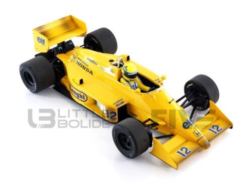 MINICHAMPS 1/18 - LOTUS HONDA 99T DIRTY VERSION - WINNER MONACO GP 1987 (A. SENN - Picture 8 of 11
