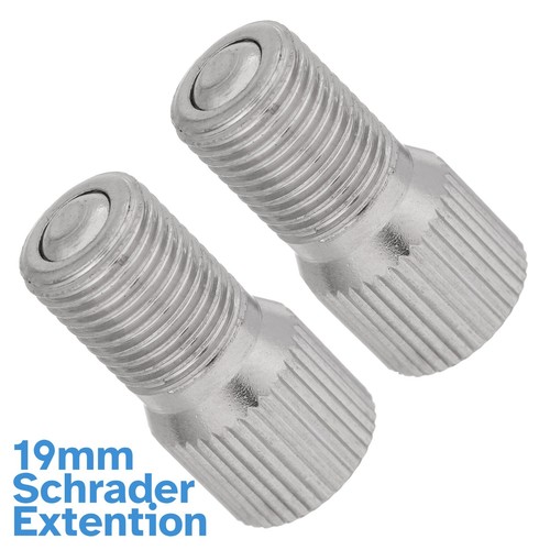 2 Prolunghe Per Valvola Schrader 39mm Per Estensione Pompa Aria Bici E Auto