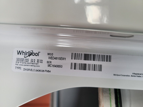 Whirlpool WED4815EW1 Dryer Screen/Lint Filter - Picture 5 of 5