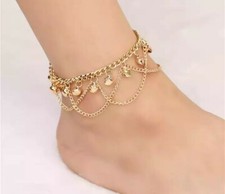 Charm Ankle Gold Bell Shaped Anklets for Women Fashion Jewellery 
