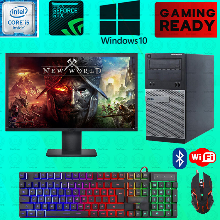 New World Gaming Dell i5 Desktop PC Computer SSD Nvidia GTX 750 Ti