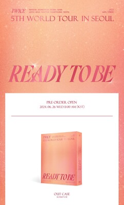 TWICE - 5TH WORLD TOUR [READY TO BE] IN SEOUL Blu-ray | eBay